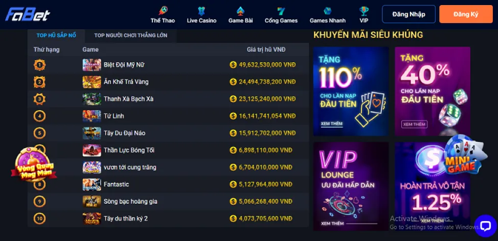 Đa dạng trò chơi bắn cá tại Sumclup